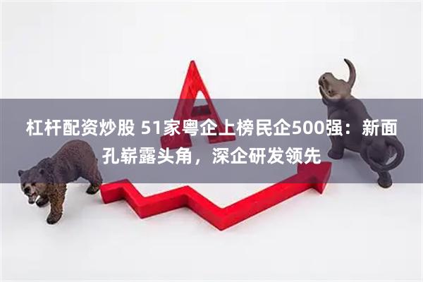 杠杆配资炒股 51家粤企上榜民企500强：新面孔崭露头角，深企研发领先